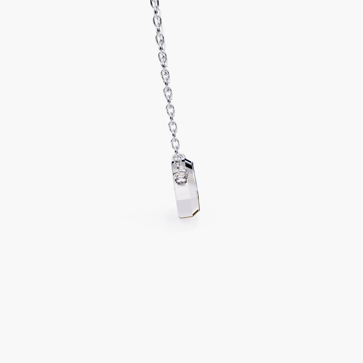 Marquise Cut Solitaire Pendant Necklace