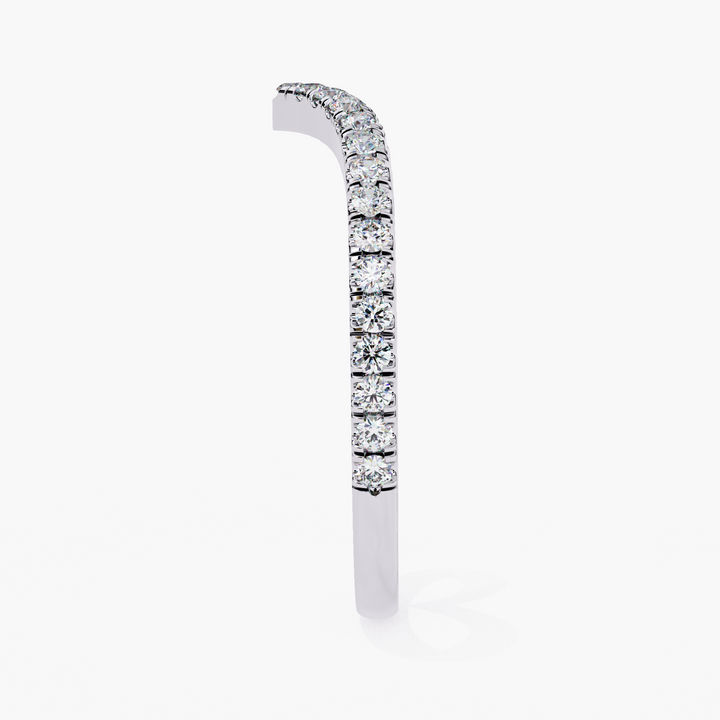 V Shape Diamond Ring